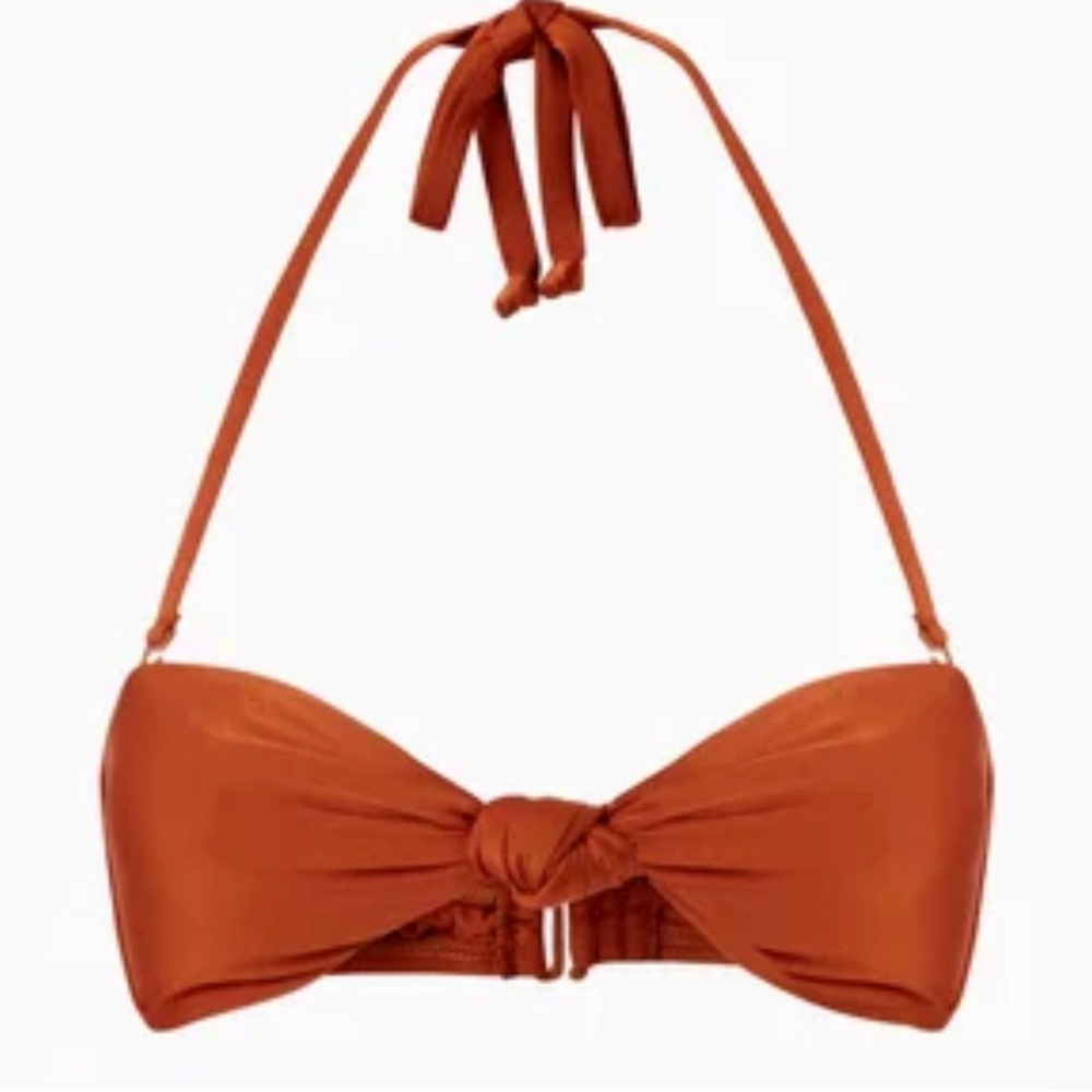 GOOD AMERICAN High Shine Sexy‎ Twist Bandeau Size 4